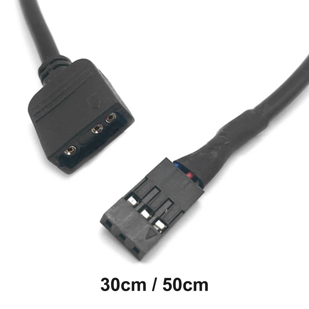마더보드 SYNC 헤더 어댑터 RGB 5V VDG - 3핀 변환 케이블 커넥터