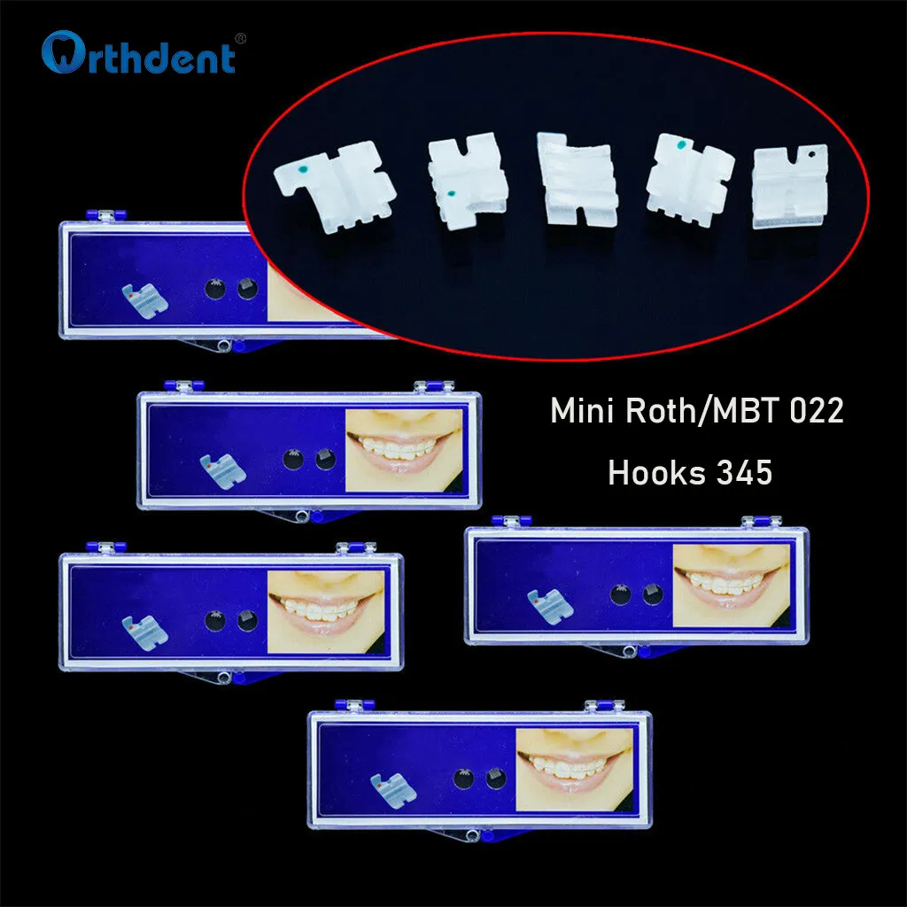 

Ордент 5 коробок Стоматологические Ортодонтические Скобы керамические скобы коррекция зубов Roth MBT 022 крючки 345 стоматологический терапевтический материал