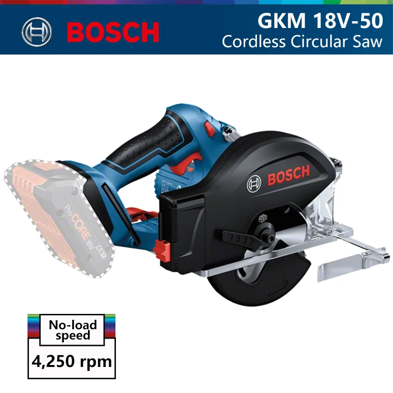 Woedend Lift Ritueel Bosch Gkm 18V 50 Snoerloze Elektrische Cirkelzaag 136Mm Blade Professionele  Metalen Snijmachine 18V Power Tool Body| | - AliExpress