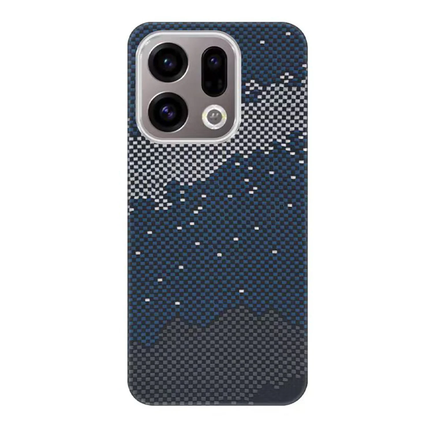 Ultra-Thin Aramid Fiber Kevlar Phone Case with Magnetic Wireless Charging Compatibility