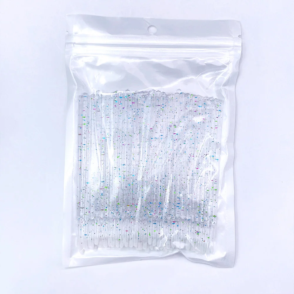 100pcs Disposable Micro Makeup Brushes