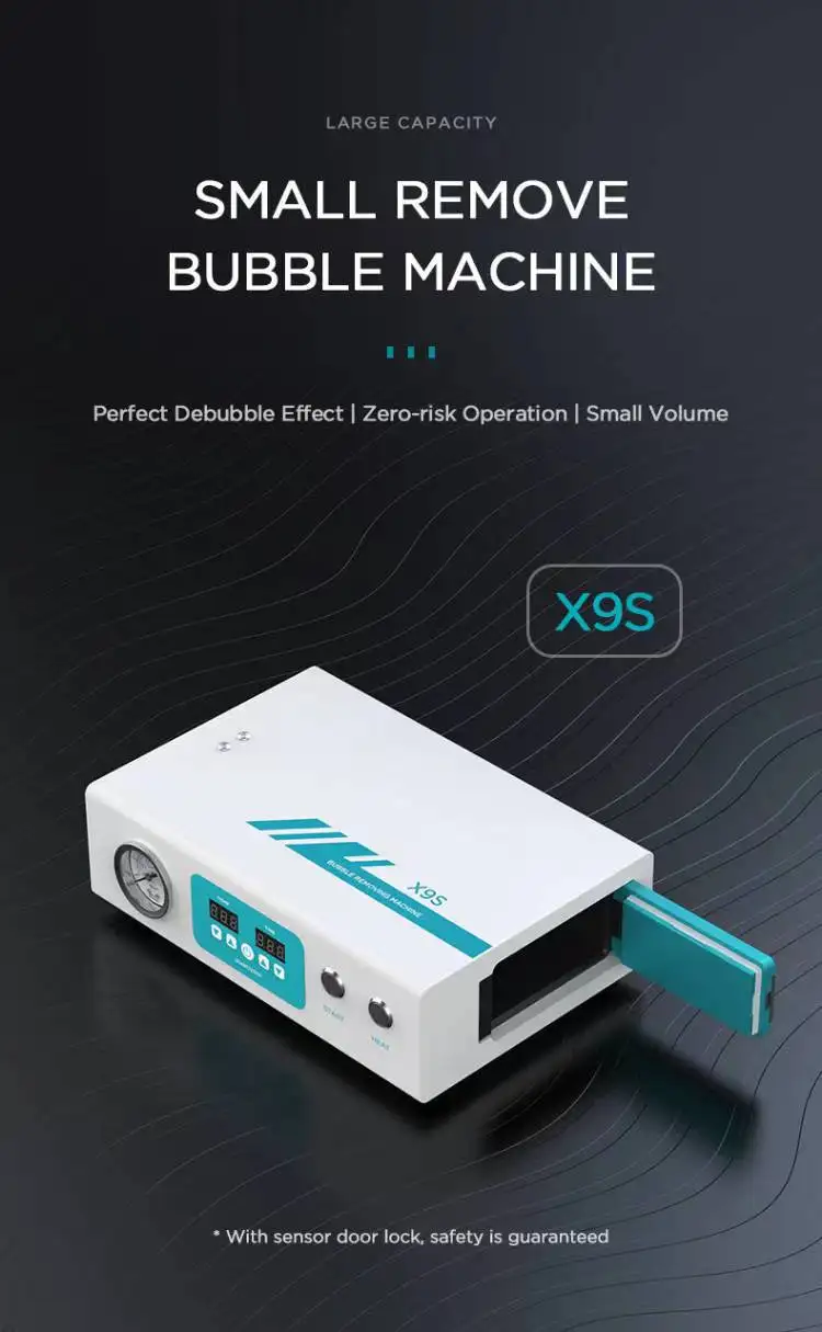 UYUE X9S Bubble Remover Smart Induction Machine LCD Screen OCA Autoclave Debubbler For 7 Inch LCD Screen Refurbished Repair Tool