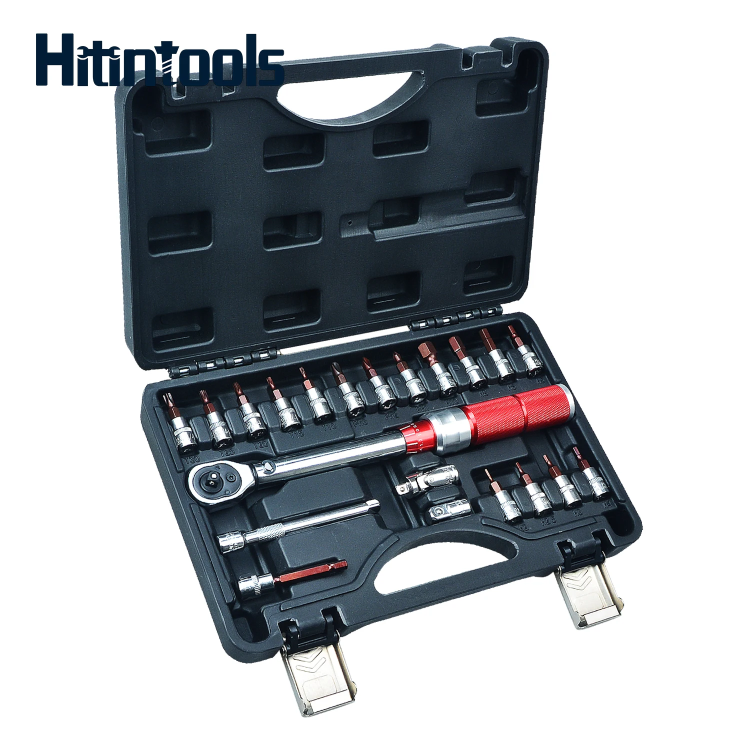 14224NmAdjustableTorqueWrenchBicycleRepairToolKitRatchet