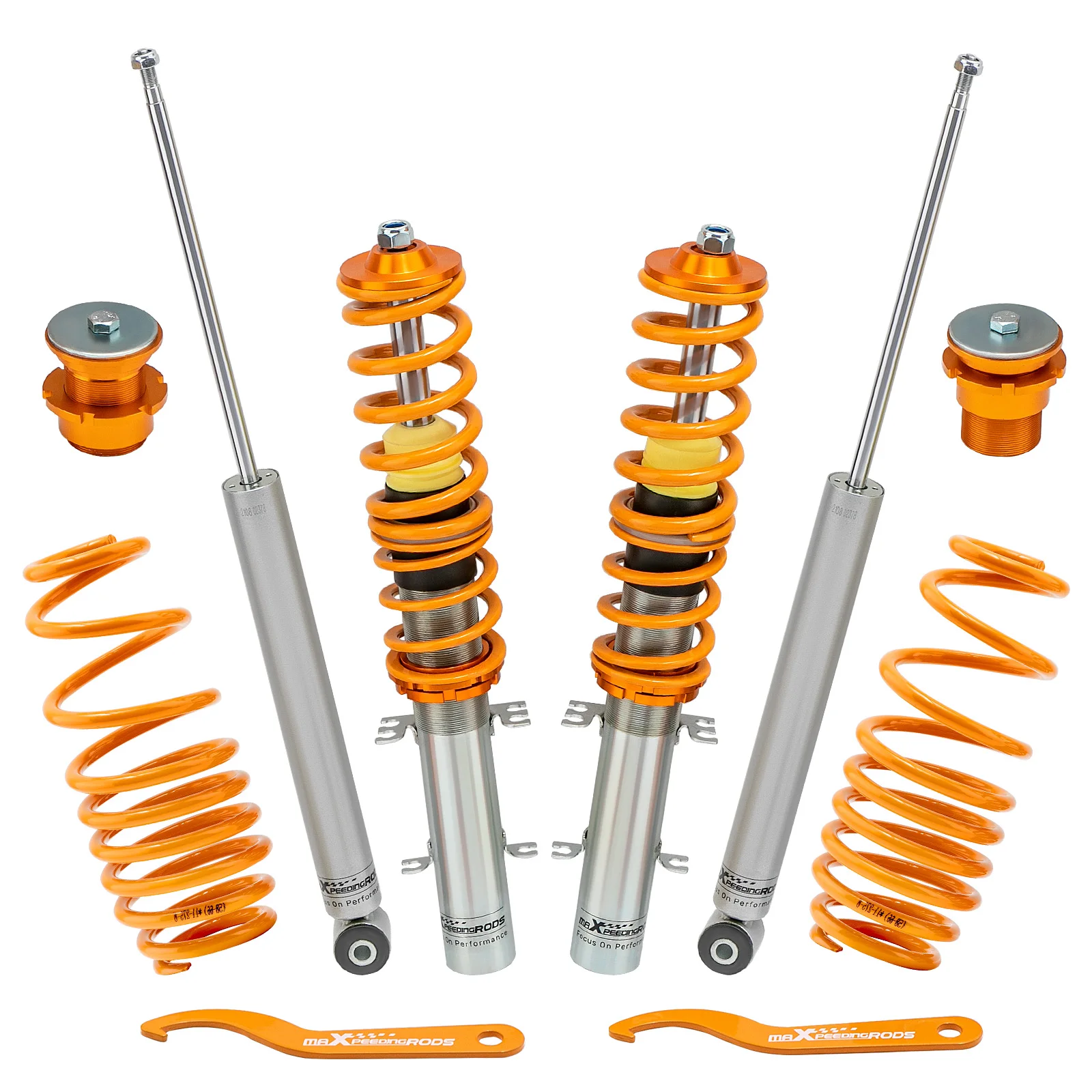 Coilovers Sospensione Per Vw Golf Mk Iv 1 J1 Seat Leon 1 M1 Fwd Shock Strut Spring