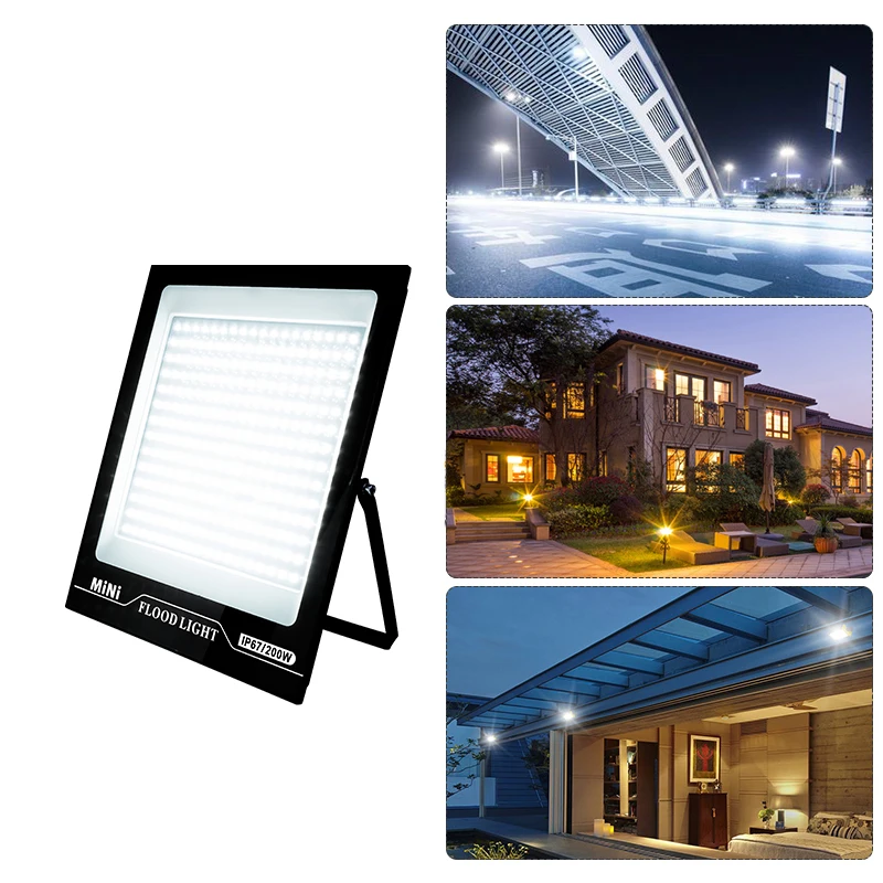 LED 홍수 빛 10W 20W 30W 50W 100W AC 220V 반사판 스포트라이트 가로등 벽 램프 IP67 방수 야외 정원 조명
