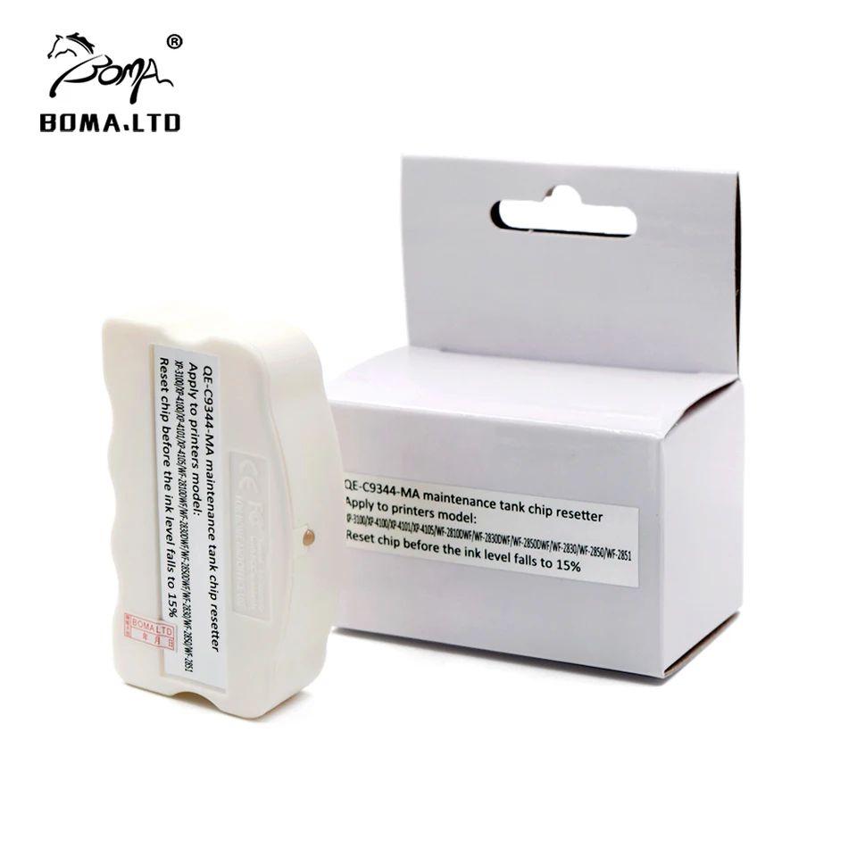 RESET BOX ver.1.0 4箱 C9344 Maintenance box chip resetter For Epson XP-2100 2105 XP-3100