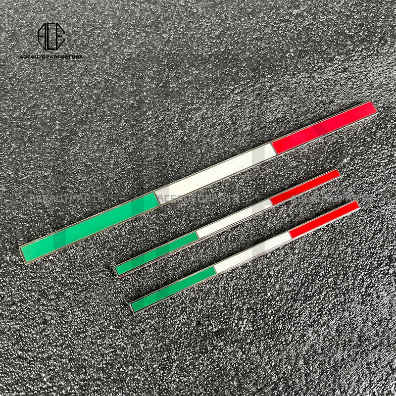 Per Ferrari Italia Flag Badge 599 360 430 458 488 812 F8 F12 California Accessori Decalcomania Coda Cap Gonna Laterale