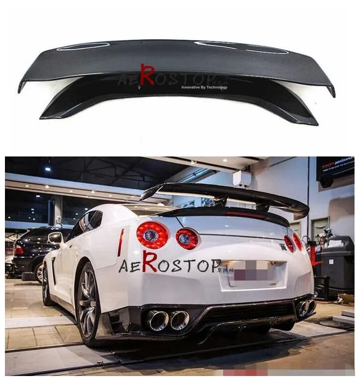 VARIS HYPER NARROW STYLE Double-Deck Carbon Fiber Car Rear Wing Trunk ...