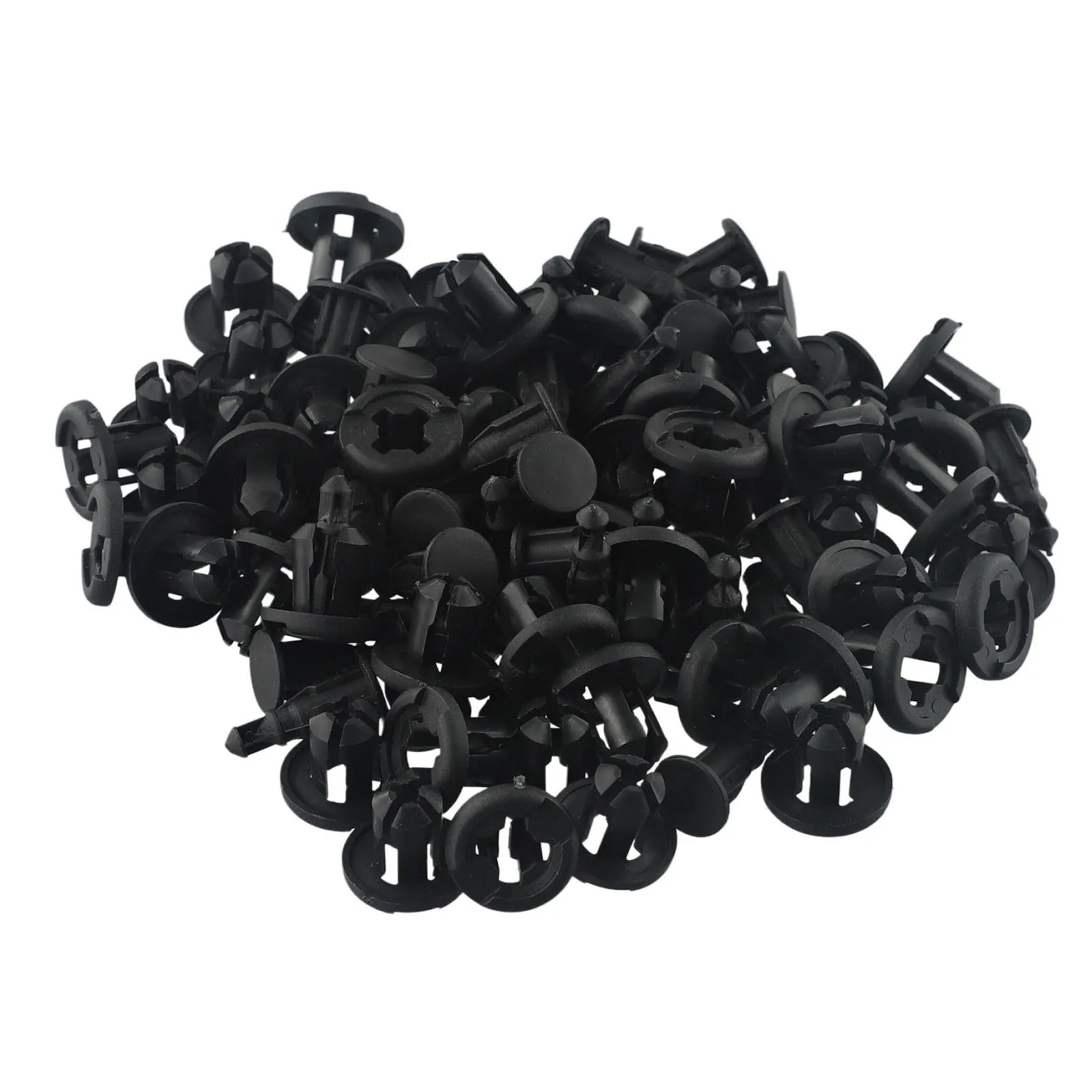 

50X Car Nylon Rivet Fastener Bumper Clip Retainer Screw Fender For Honda Bumpers Clips Car Parts High Quality Interior