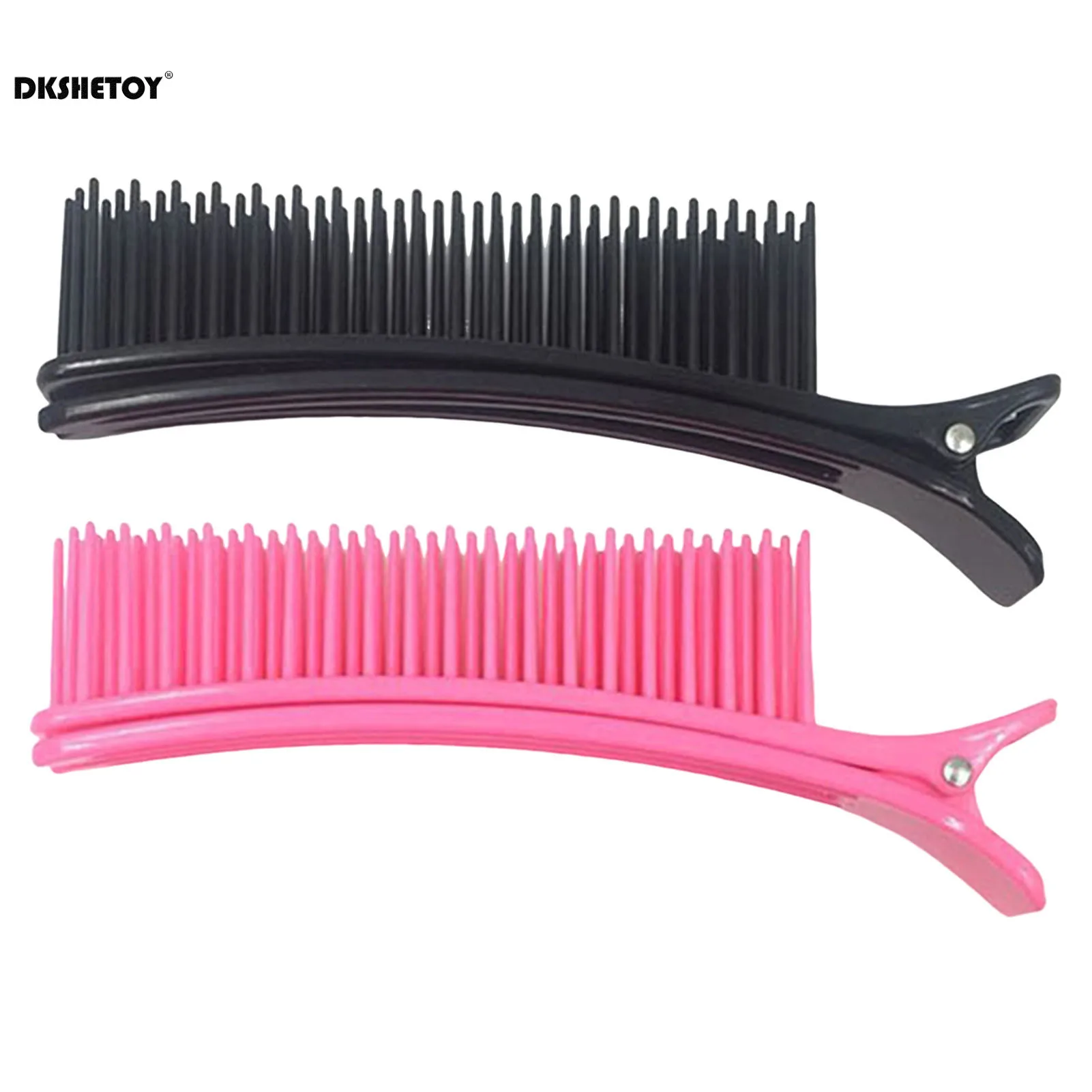 Salon Hair Clips Comb Wide Teeth Hairdressing Cutting Dying Hair Layering Clip Styling Clips 1-4pcs Hair Clips Hair Accessories