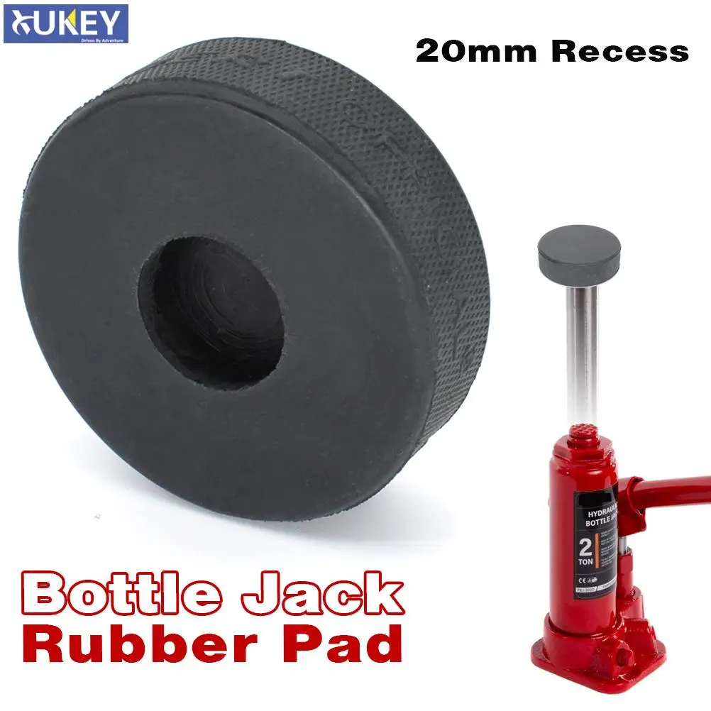 Bottiglia Di Gomma Jack Pad Protector Adapter Car Jack Ing Tool Pizzico Saldatura Laterale Disco Di Sollevamento Foro 20Mm Per La Maggior Parte Dei Ma