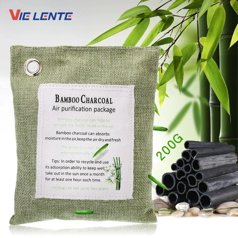 Bamboo Charcoal Air Purifier 1PC 200g Natural Air Freshener Purification Bag