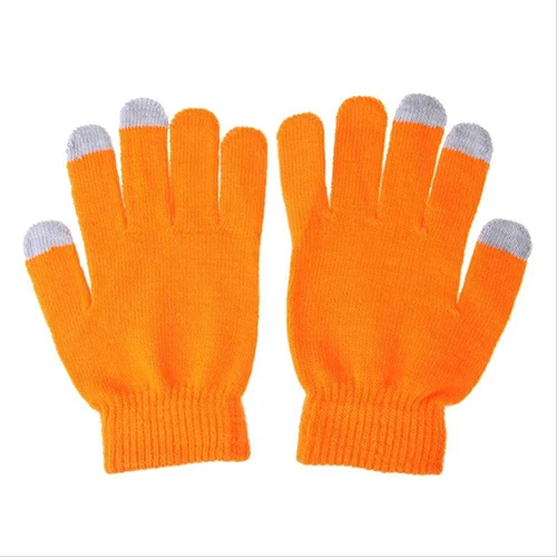 Touch Screen Gloves Women's Men's Knitted Wool Hand Wrist Warmer Winter