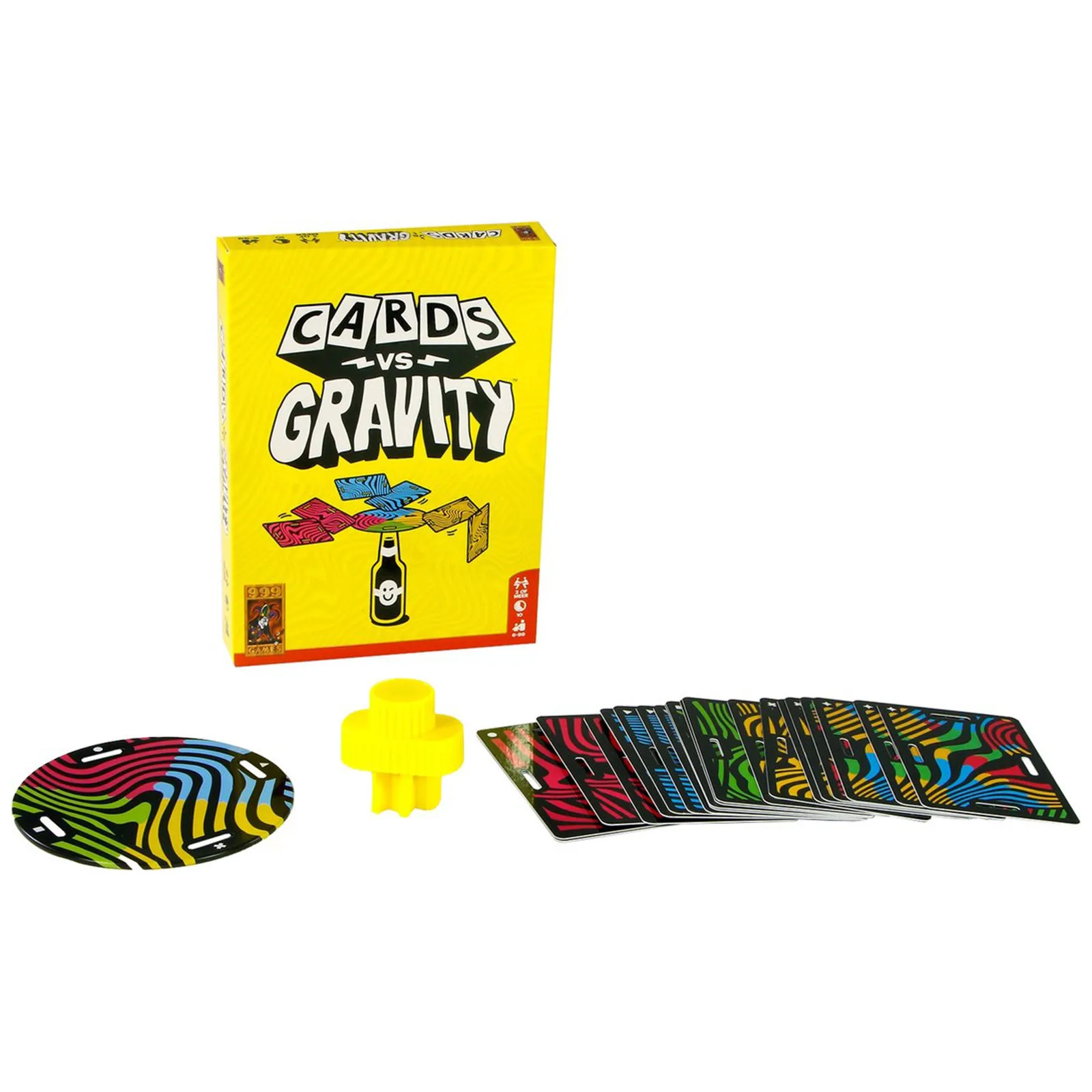 Funny Family Games Anti-Gravity Card Balance Travel Game A Fun Card Stacking Game Perfect For Vacations And Camping 2-4 Players