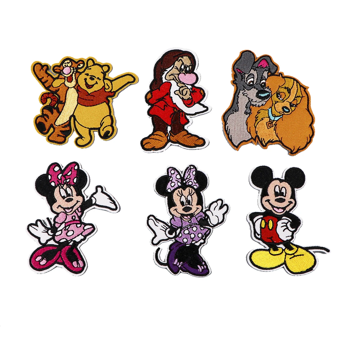 Bicycle Butterfly Patches British Flag Patches Kawaii Movie Embroidered Patches For Clothing DIY Badge Adhesive Cartoon Patches On Clothes Stickers Appliques Children's likes