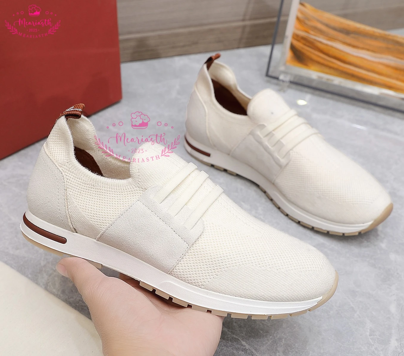 

Summer Walk Women Shoes Mesh Knitted Breathable Men Sneakers Flats couple Casual Female Trainers loafers Shoes Zapatillas Mujer