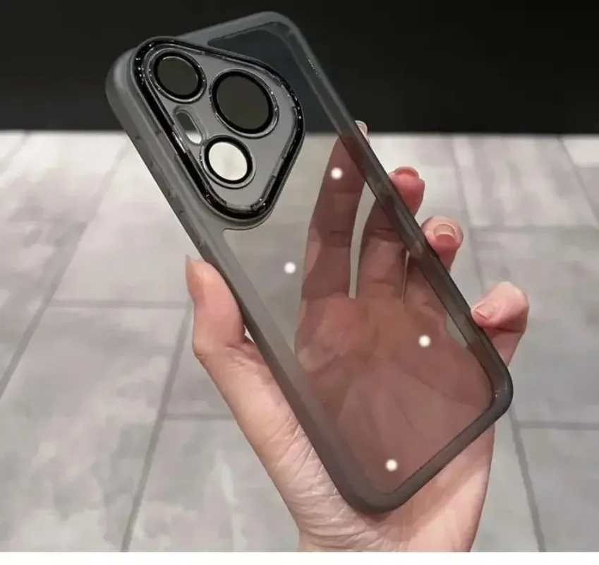 Ultra Full Lens Camera Protection Film Transparent Silicone Clear Phone Case