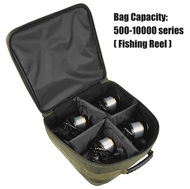 Fishing Reel Storage Bag Carrying Case Oxford Cloth Reel Lure Gear Carrying  Case for 500-10000 Series Spinning Fishing Reels - AliExpress