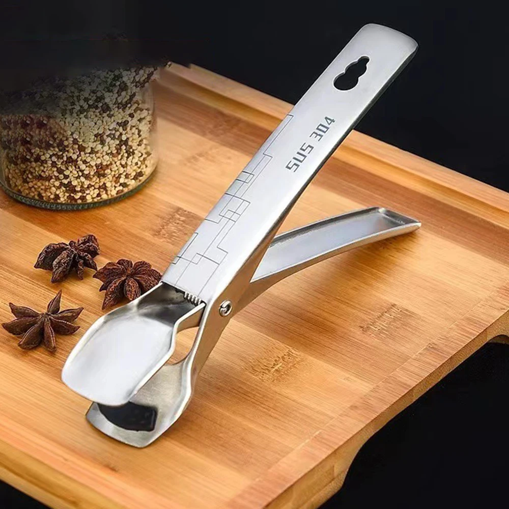 1PC Stainless Steel Anti-Ironing Bowl Clip Non-Slip Steamer Dish Clip Lifting Dish Utensils Household Kitchen Plate