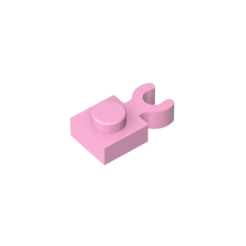10Pcs 60897 4085 1x1 클립 보드 빌딩 블록 Moc 컬러 액세서리 벽돌 어린이 장난감 조립 선물 상자와 호환 가능