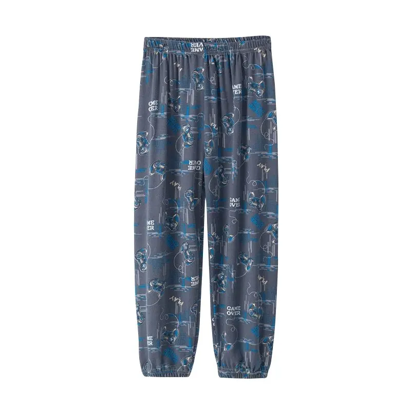 Four Seasons Children Home Pants Boys Pajama boys fleece pajama pants cotton pajama pants