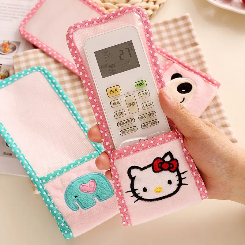 

Kawaii Sanrio Animes Wii Remote Jacket Cute Hello Kitty Cartoon Long Short Styles Tv Remote Control Sleeve Dust Cover Gift Girl