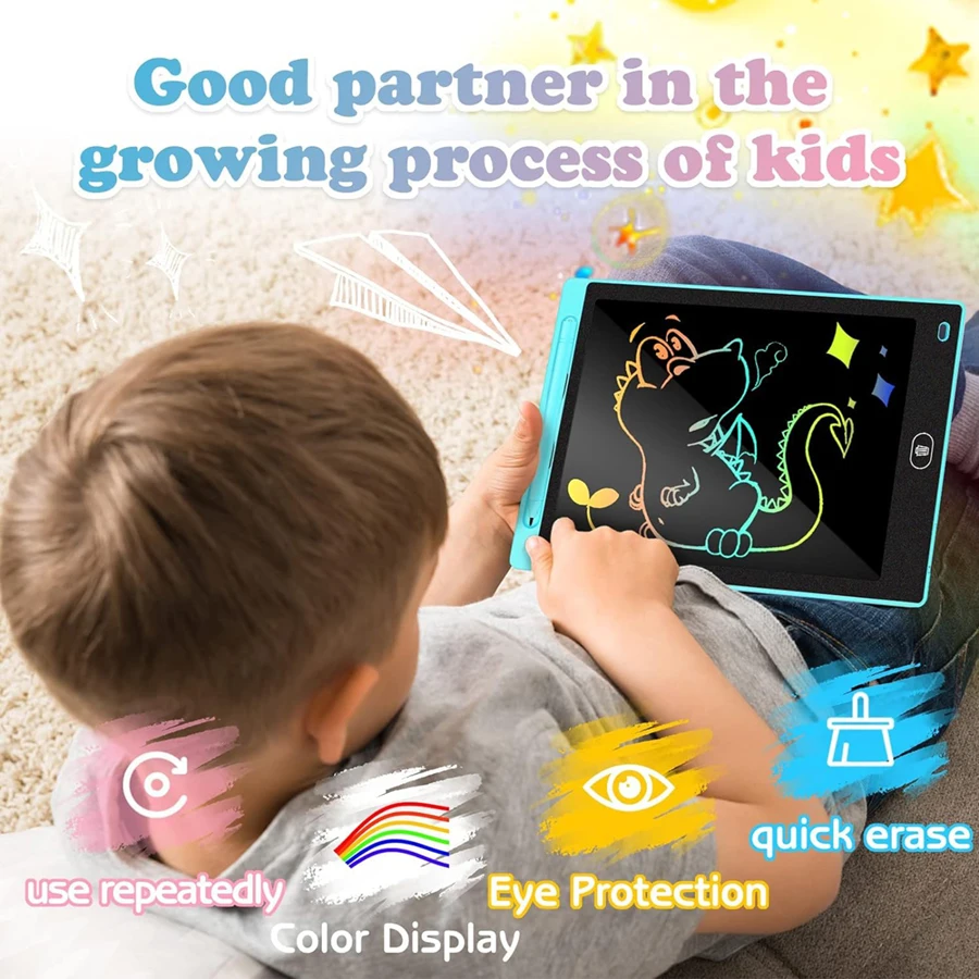 Colorful LCD Drawing Board for Kids – Electronic Writing and Painting Pad, Creative Toy for Children