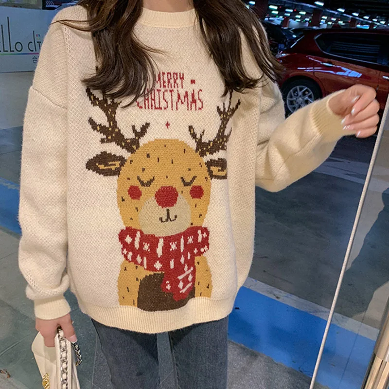 Sueter Navideño Lefties Sueter Mujer Lefties Navidad Mujer LEFTIES