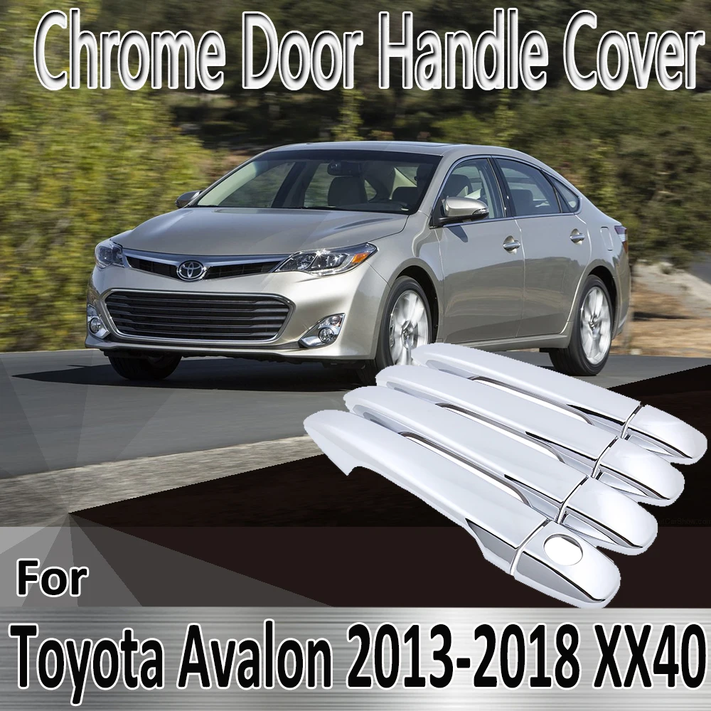 

Наклейки Декоративные Хромированные для Toyota Avalon XX40 40 2013 ~ 2018 2014 2015 2016 2017