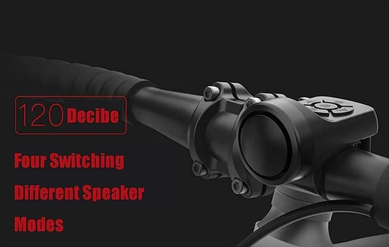 Description Picture 2 of itemBicycle Electric Bell Bike USB Charging Horn MTB Mountain Bike Warning Safety Alarm Ring Waterproof Bell Cycling Accessories