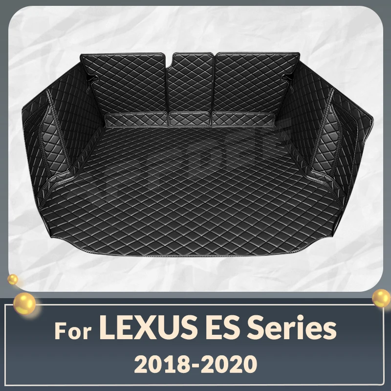 

Auto Full Coverage Trunk Mat For LEXUS ES Series 2018-2020 19 Car Boot Cover Pad Cargo Liner Interior Protector Accessories