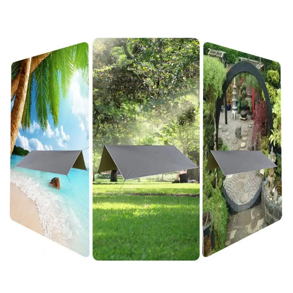 

Picnic Canopy Portable Perforated Design Waterproof Outdoor Camping Tent Cloth Camping Supply Camping Canopy Picnic Canopy