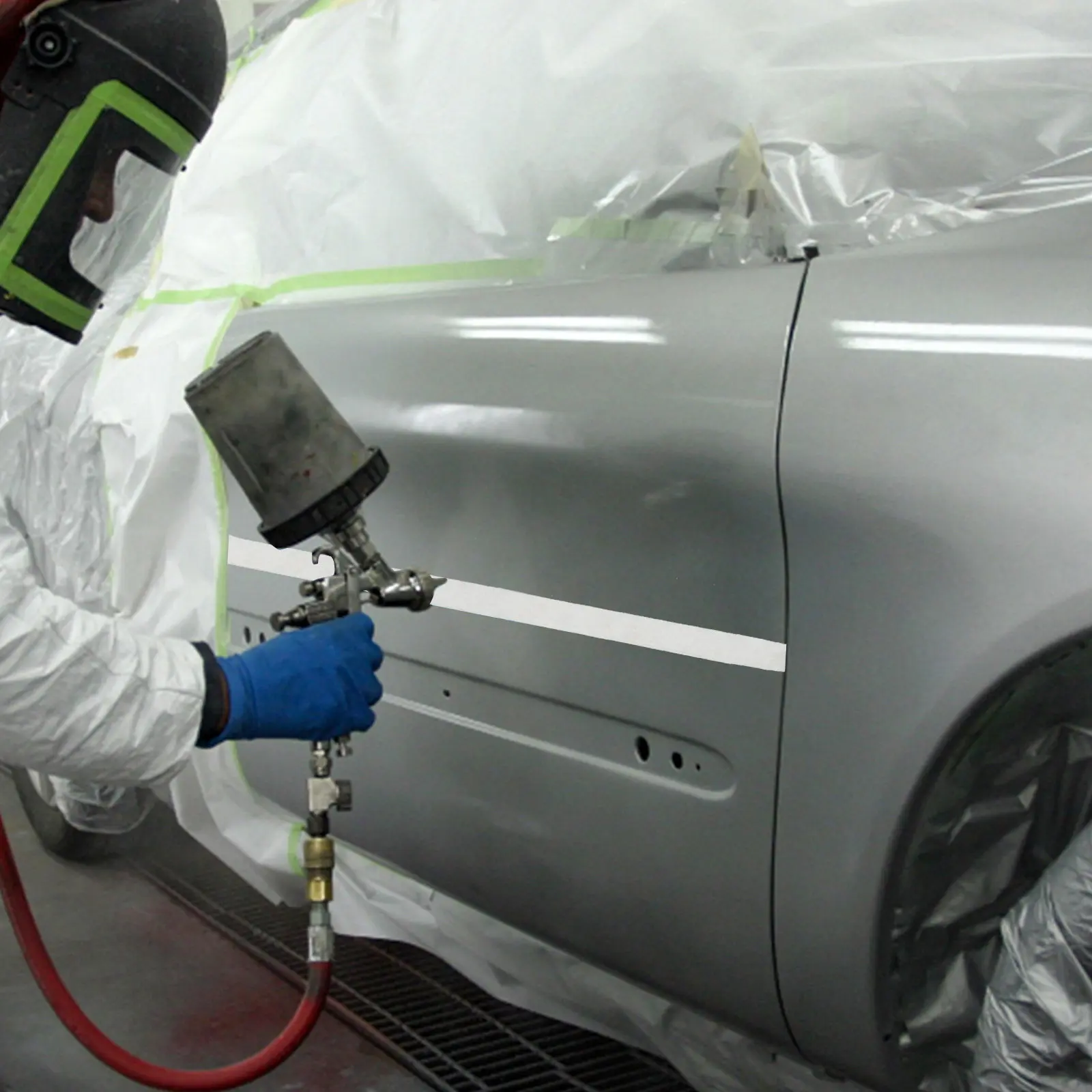 20롤 프리미엄 종이 마스킹 테이프, 페인팅 공예 DIY 아트 프로젝트 표면 보호, 벽, 나무, 유리에 깨끗하게 제거 가능