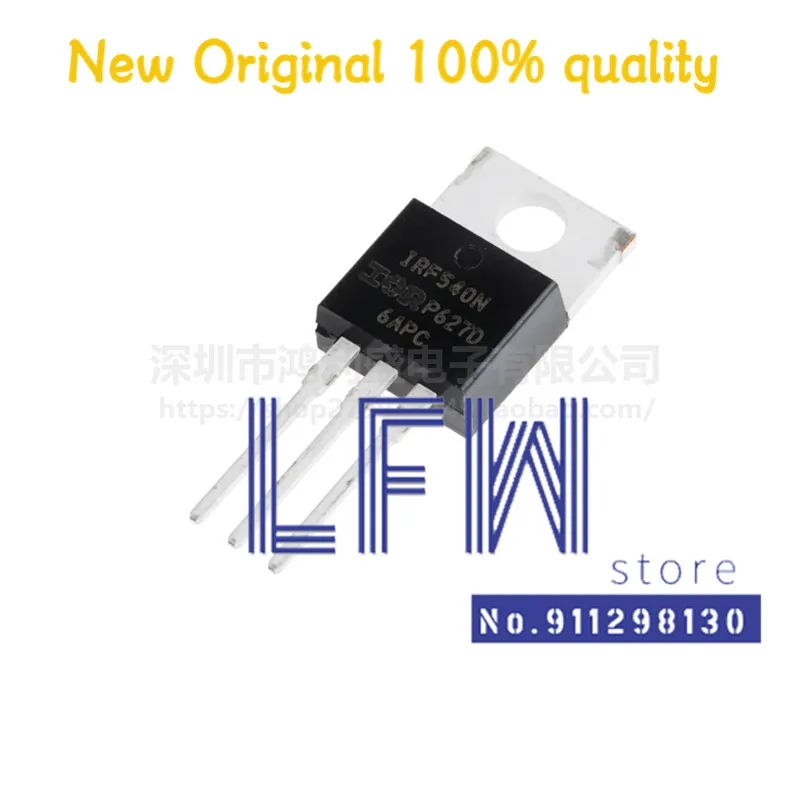 

10pcs/lot IRF540NPBF IRF540N IRF540 TO220 MOS Chipset 100% New&Original In Stock