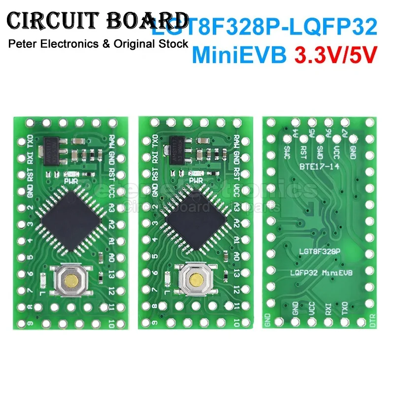 LGT8F328P-LQFP32-MiniEVB-3-3V-5V-Replaces-Pro-Mini-ATMEGA328P-Fully ...