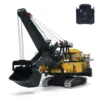 1/25 Metal Electric Rope Shovel Excavator RC Mining Equipment Heavy Digger Radio Control Finished Light Trucks Car Machine Toys 1