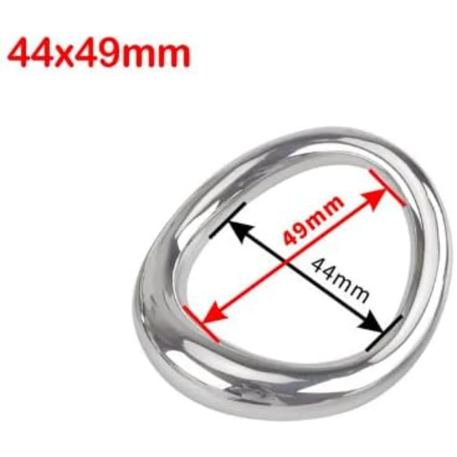 Curved Stainless Steel Delay Stretch Ring 48 x 54 mm Exercise Fixed Accessories stretch ring