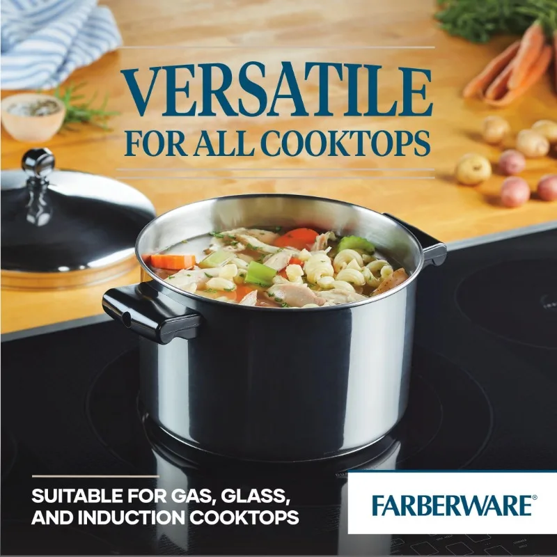 Farberware Classic Stainless Steel 1-Qt. Covered Saucepan