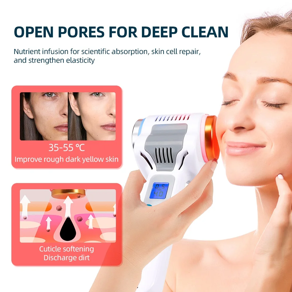 Cold Hot Compress Machine Ice Cryotherapy Reduce Edema Skin Cooler Warm Heating Therapy Relax Muscles Relief Pain Allergy Care 4