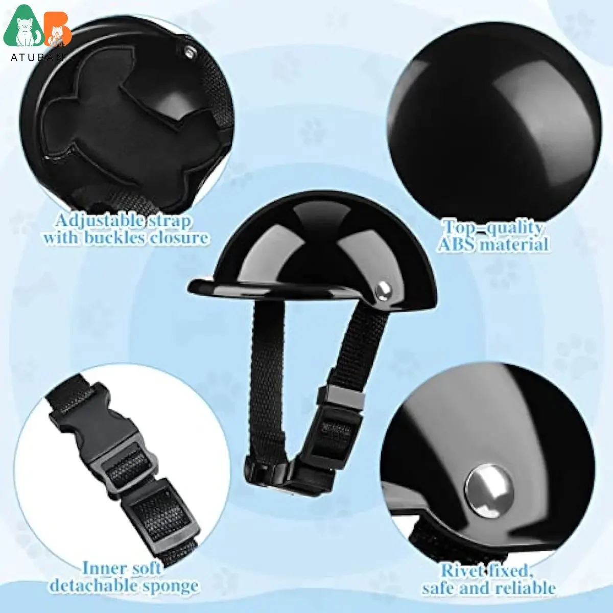 Small Dog Helmet & Goggles 3