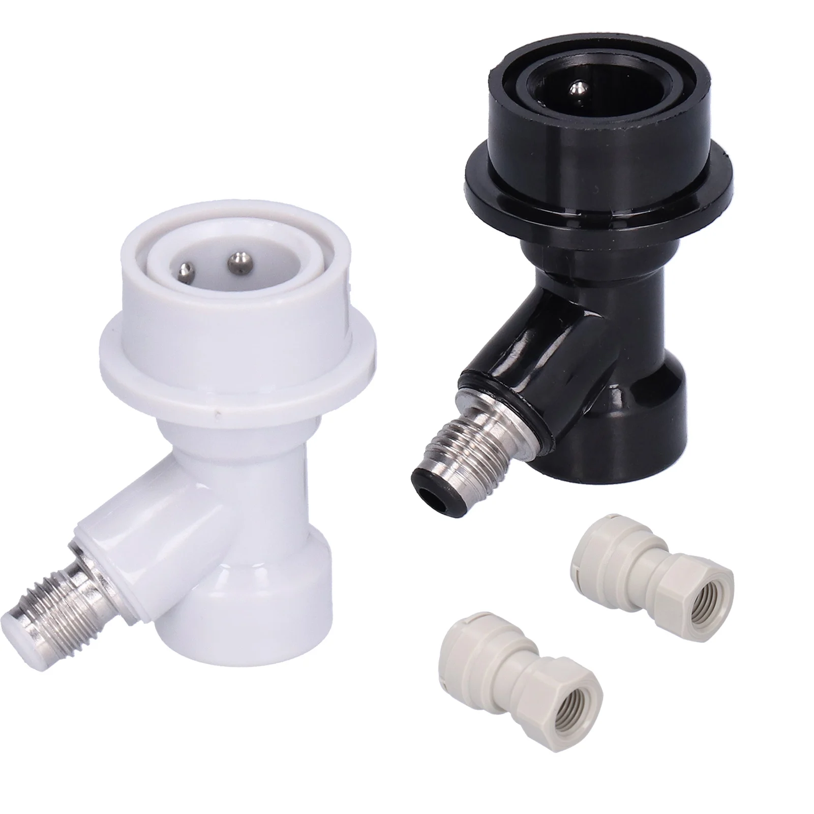 Keg Disconnect Ball Lock Good Sealing Performance Ball Lock Corrosion‑resistant Food‑grade ABS Material for Brewing for Home