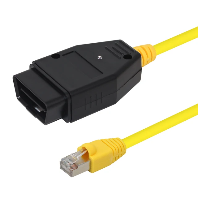 ESYS ENET Data Cable For BMW ENET Ethernet to OBD Interface E-SYS ICOM Coding for F-serie Diagnostic Cable Data OBDII Coding 3