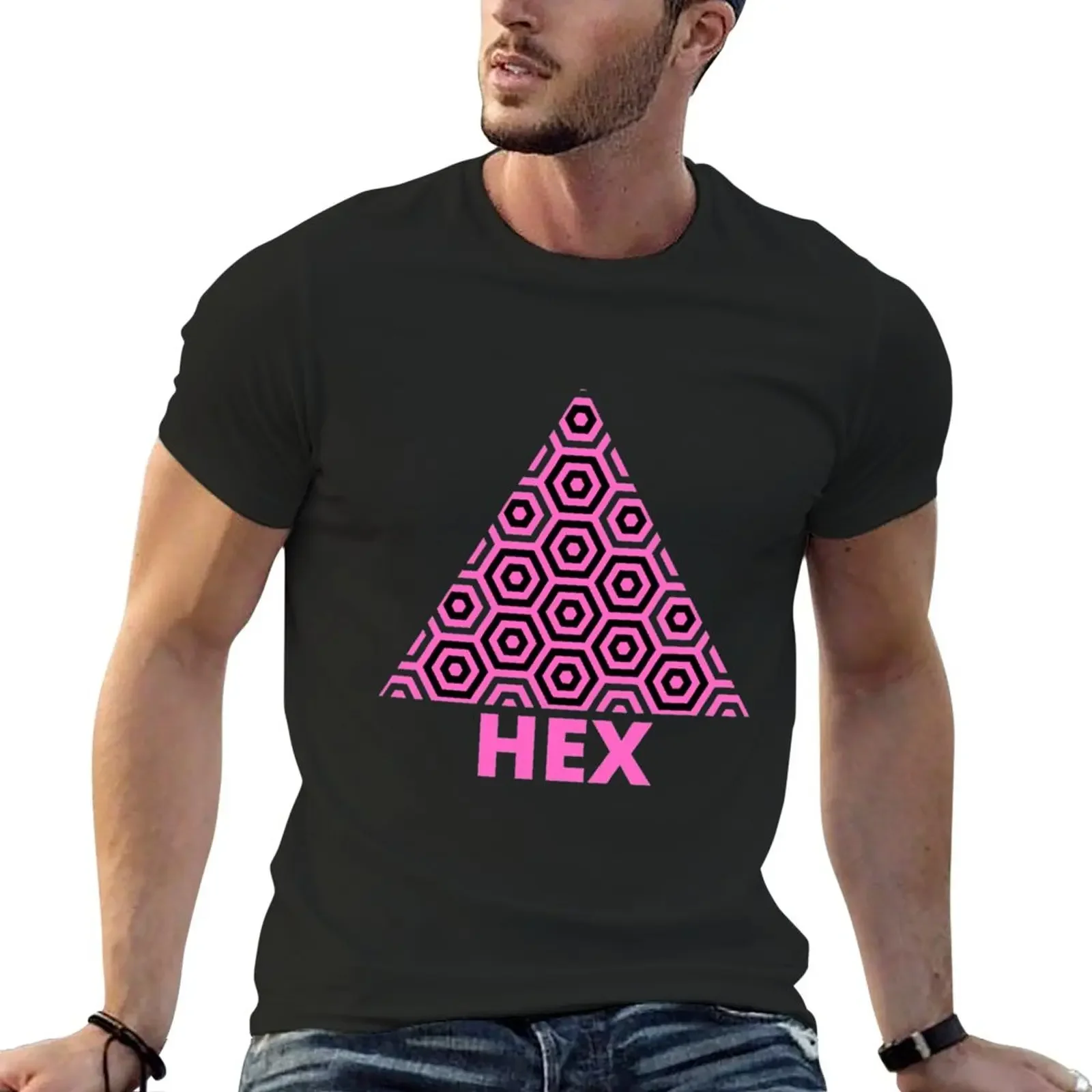 

HEX CRYPTO Classic T-Shirt summer clothes cute clothes fruit of the loom mens t shirts