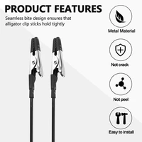 40PCS Alligator Clip Sticks For Gundam Model Painting For Airbrush Spraying Hobby Modeling Parts For DIY Card Photo Memo 2