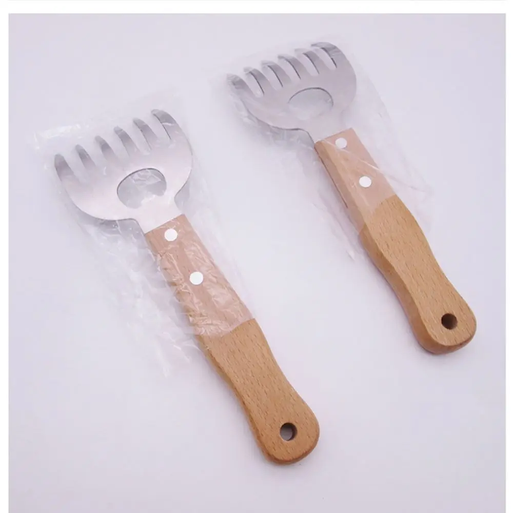 

Когти для измельчения мяса из нержавеющей стали, измельчитель свиной мясы, вилка для барбекю, барбекю, вилка, медведь, коготь, овощерезка, резаки