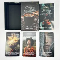 12x7 cm 80Pcs  Clarifying Life Situations Love&Career Readings  Oracle Deck Card Games No Manual 2