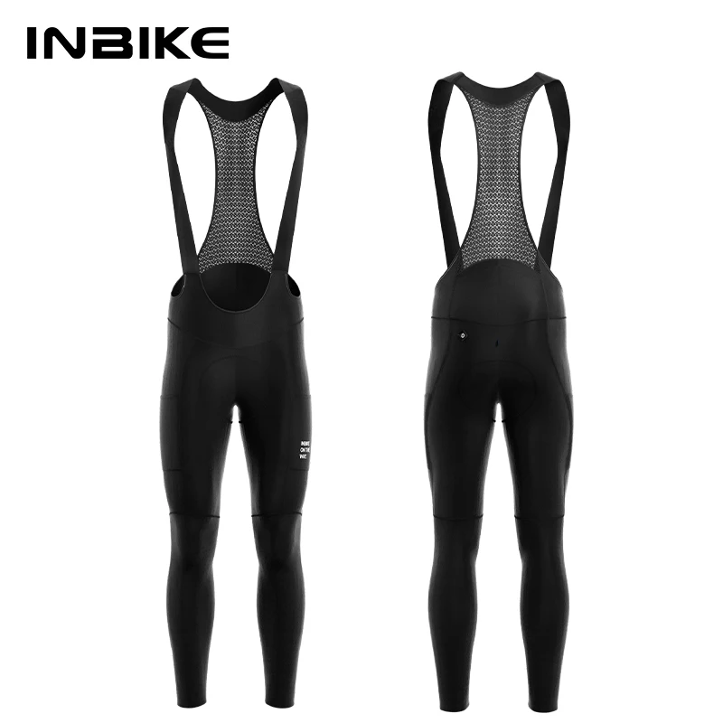 Cycling Bib Pants Men Spring Summer with 4 Pockets for Road Bike Mountain Bike