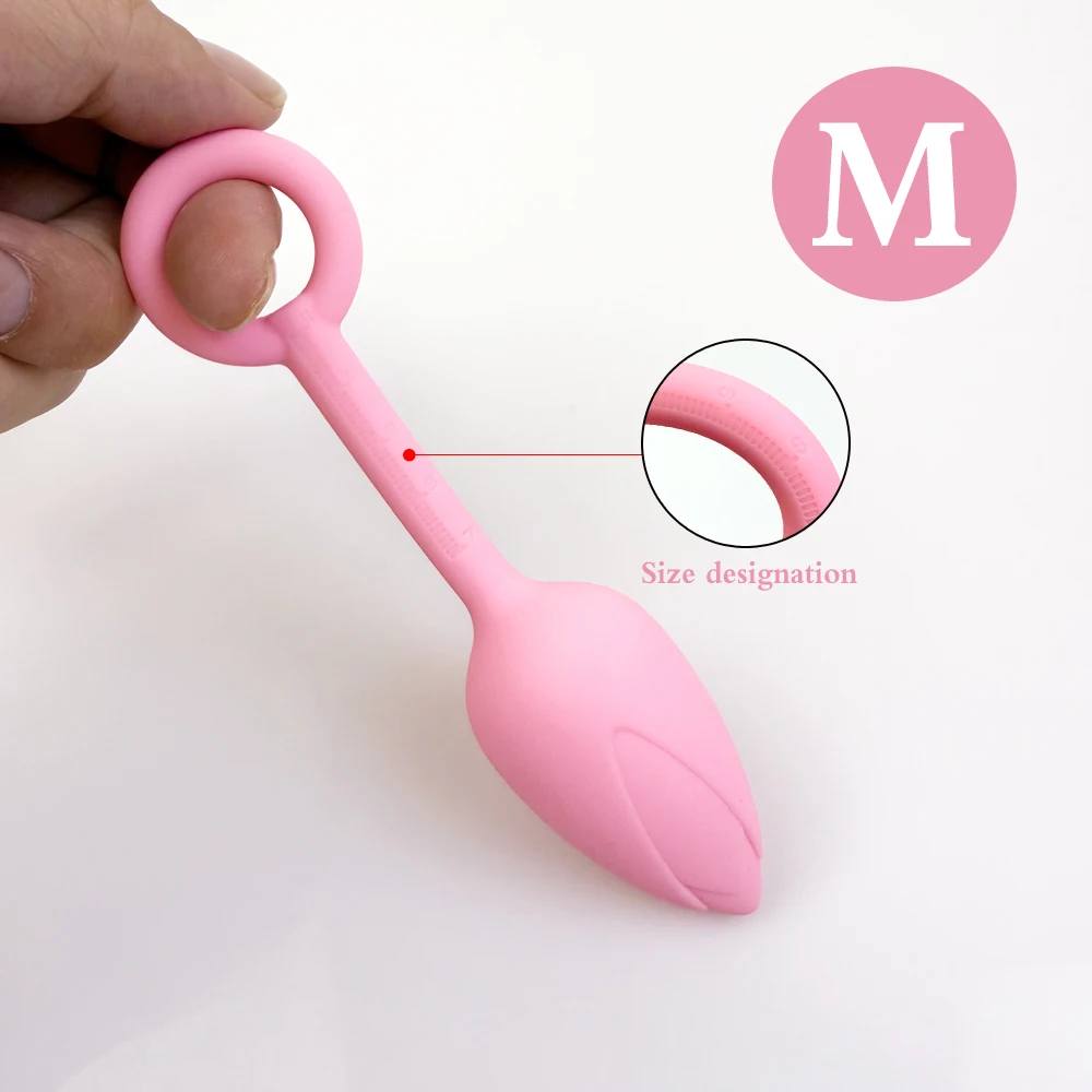 1Pcs, Silicone Vaginal Dumbbells Flower Shape With Scale Vaginal Muscle Training Ball Anal Plug Butt Plug Adult Sex Toys