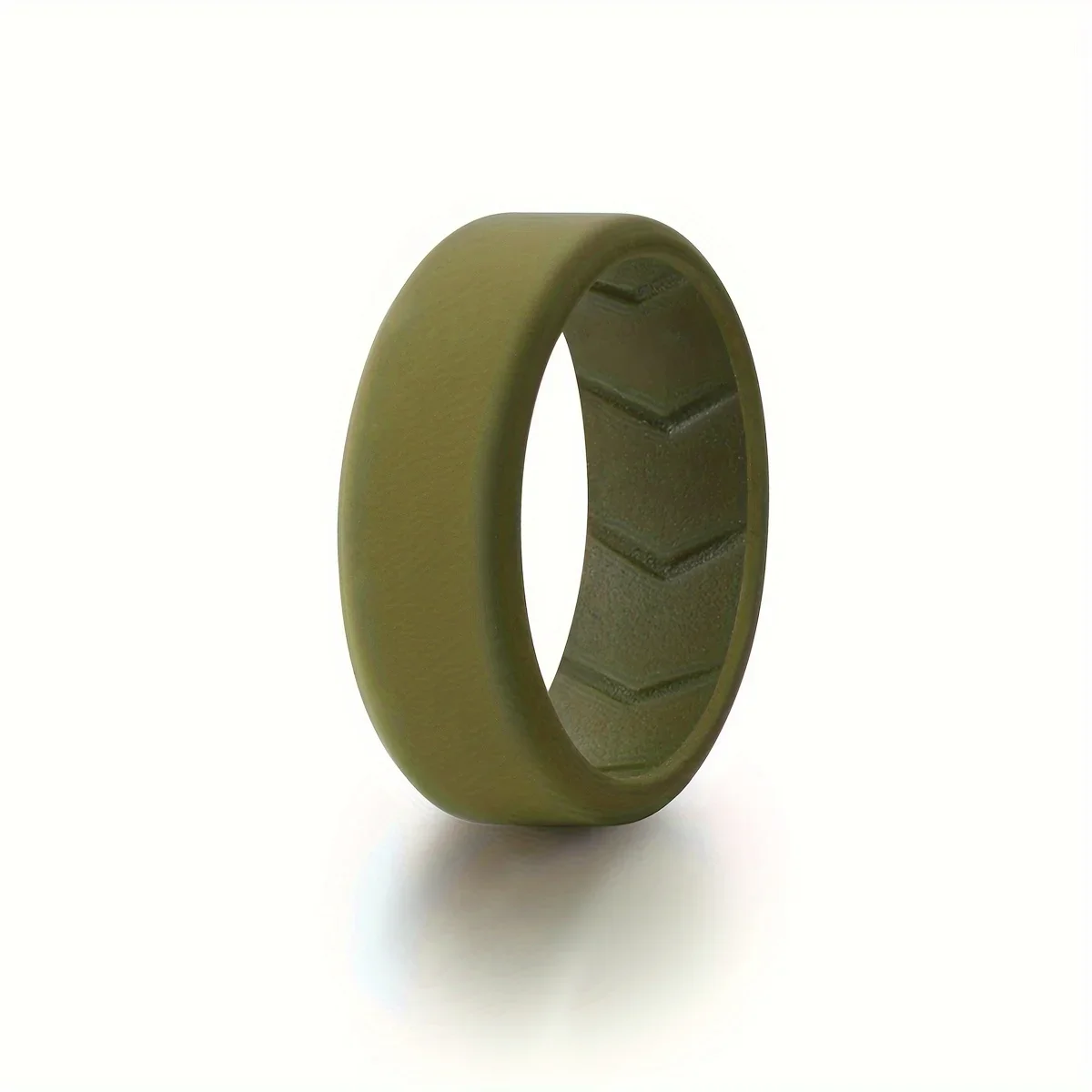 Men's Silicone Rings Mens Rubber Wedding Band Ring 8mm Wide 2mm Thick 4 Pack wedding rings wedding ring finger ring