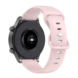 Silicone Sport Trend Luxe Wristband Bracelet - 20mm Watch Strap - 20mm Universal (Pink)
